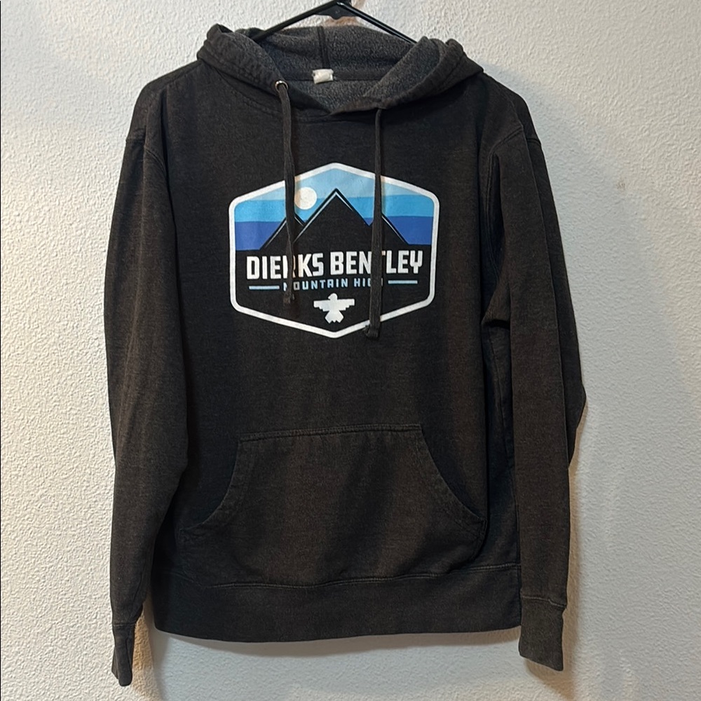 Dierks Bentley Gray Graphic Hoodie